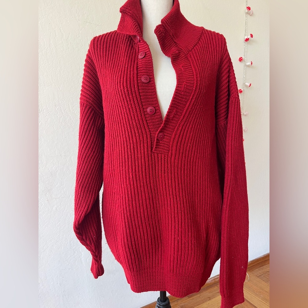 Vintage REI heavy weight Wool Sweater